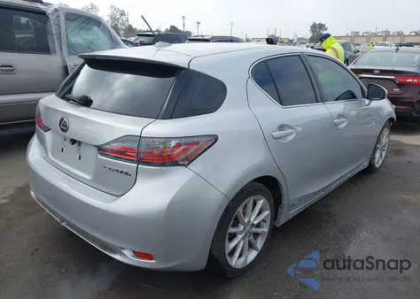 2012 Lexus Ct 200H Premium из США, поврежденный, VIN JTHKD5BH0C2079318